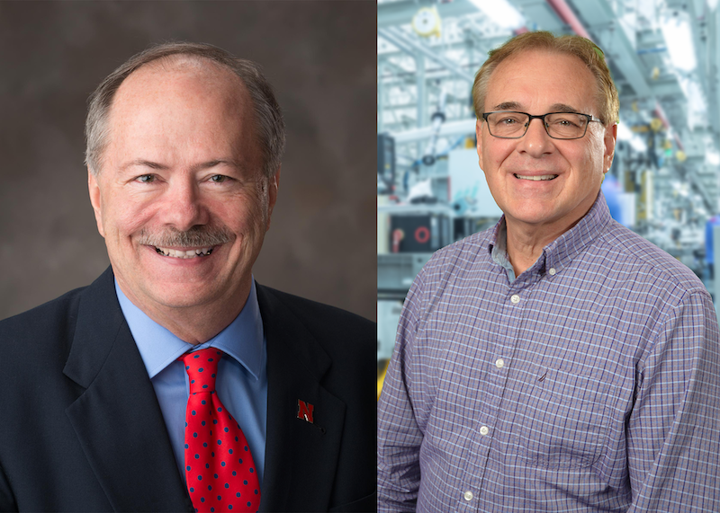 Mike Nagle (left) and Dale Dolezal