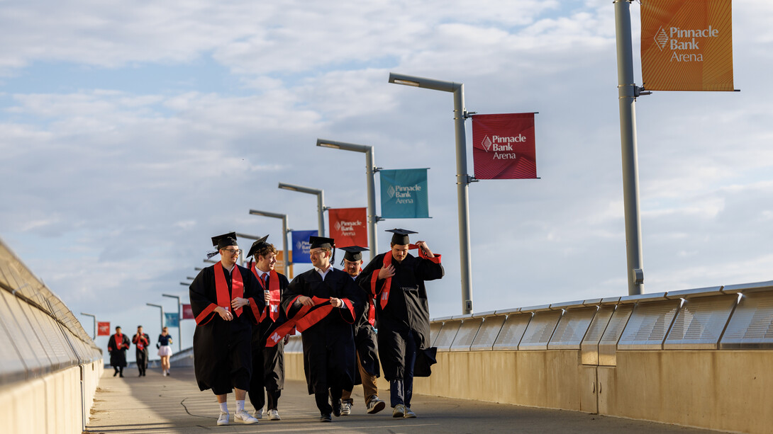The University of Nebraska–Lincoln conferred a record 3,885 degrees during commencement exercises May 8-9.