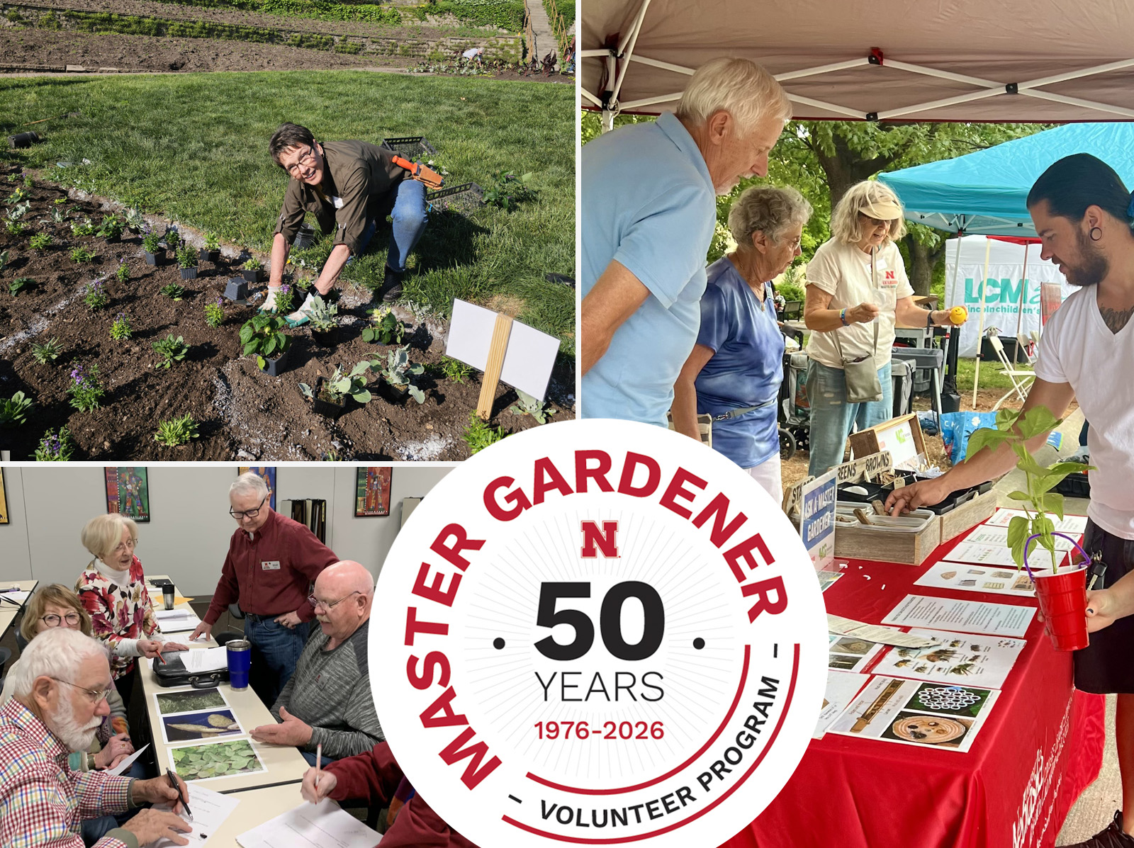 Master Gardener Volunteer Program &bull; 50 Years &bull; 1976&ndash;2026
