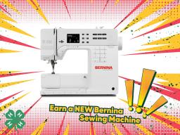 Earn a NEW Bernina sewing machine