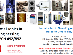 course flier