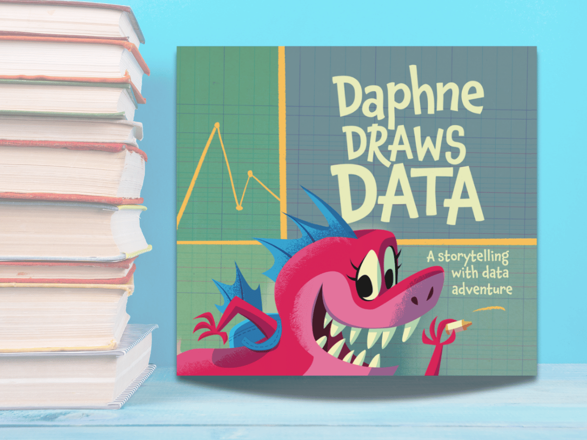 In Daphne Draws Data, a program of storytelling with data, Daphne the dragon uses graphs to solve problems and make new friends.