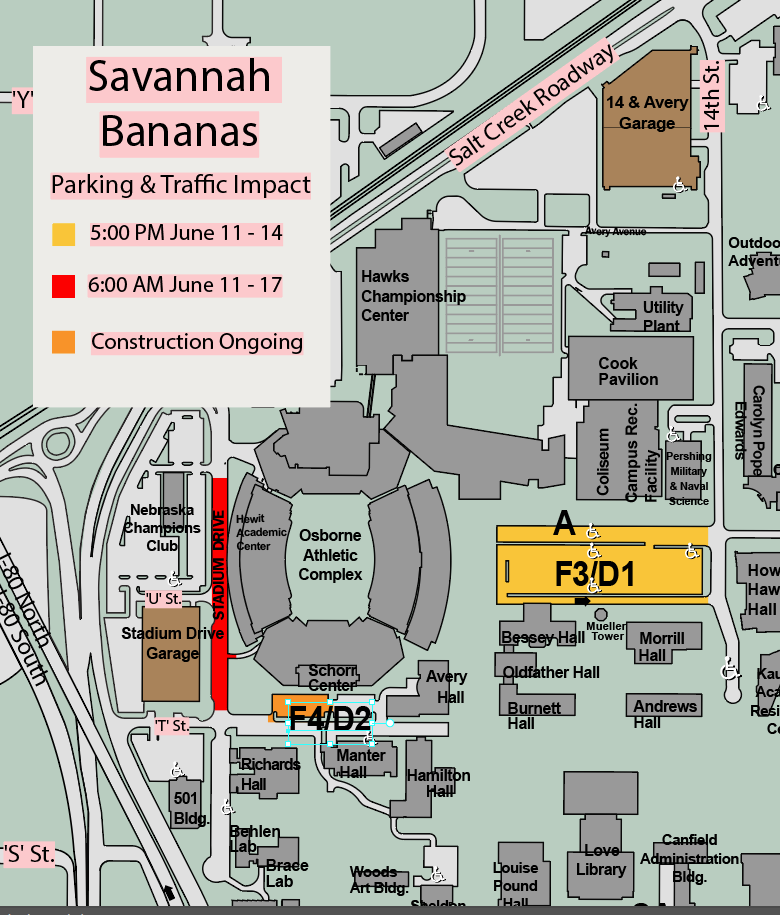 map of Savannah Bananas impact