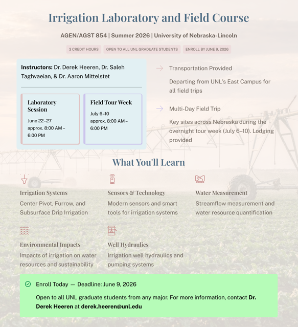 Course flyer