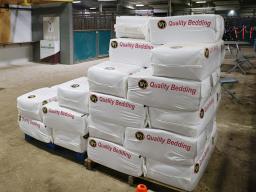 Bags of shavings at a previous Lancaster County Super Fair