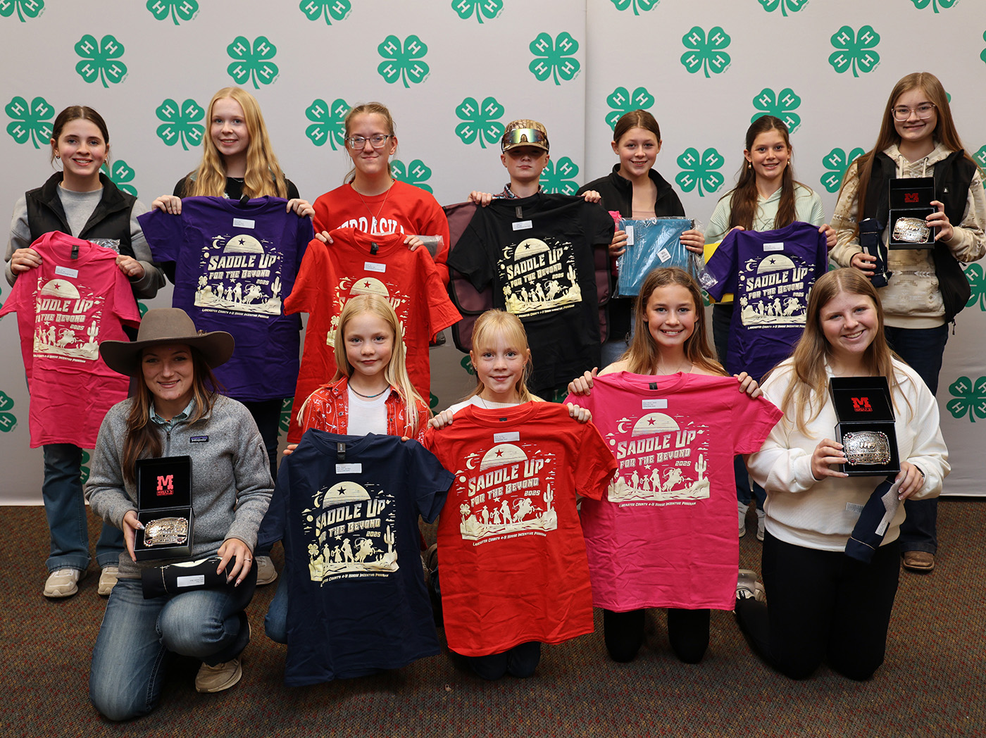 2025 Horse Incentive gold level recipients
