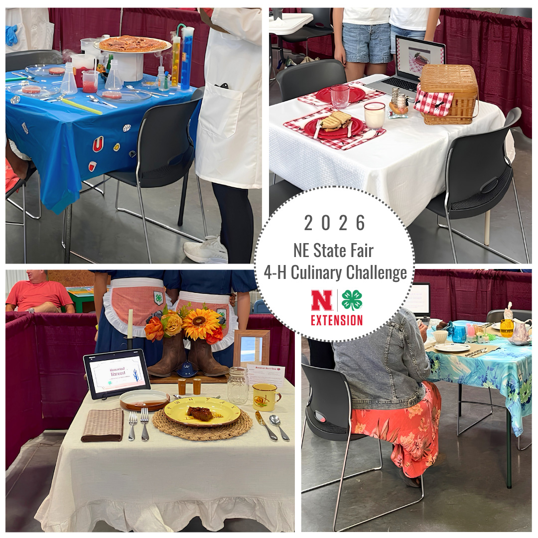 2026 Nebraska State Fair 4-H Culinary Challenge