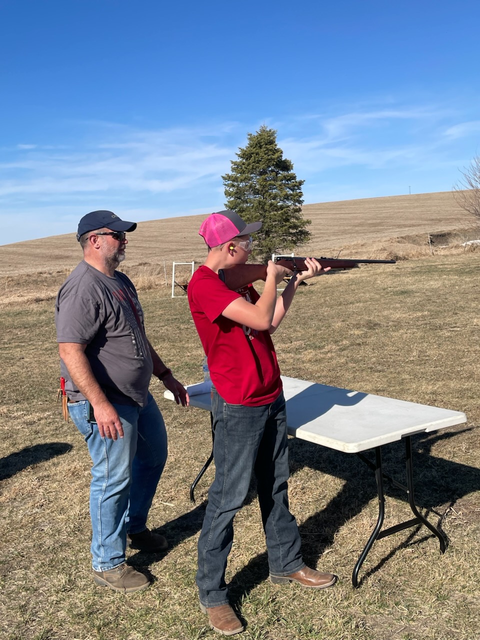 4-H shooting sports provides an opportunity for adult mentorship of youth.