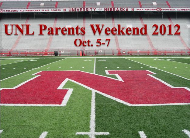 We welcome you to UNL Parents Weekend 2012!