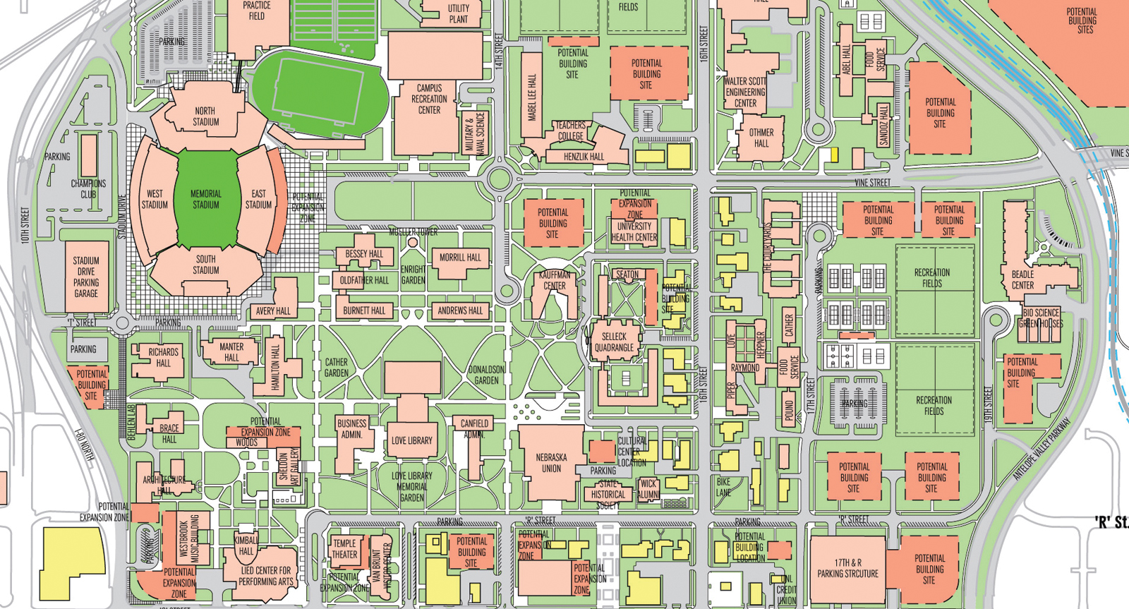 Master Plan Open House Sessions Are Sept 12 13 Announce University Of Nebraska Lincoln