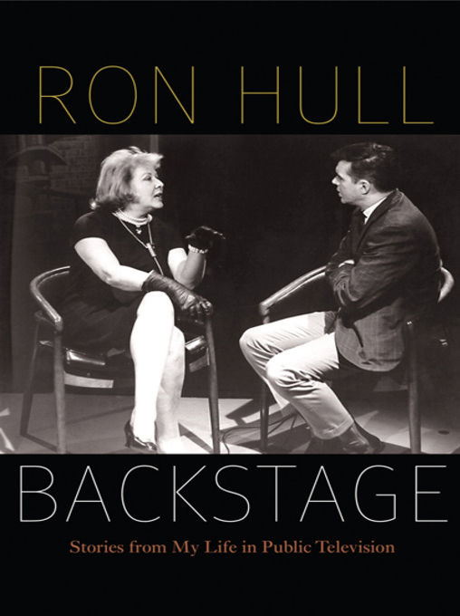 Cover of Ron Hull's autobiography "Backstage: Stories of My Life in Public Television."