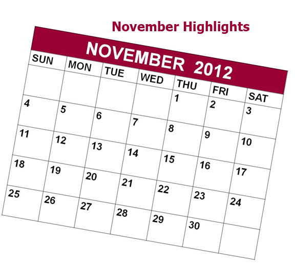 November highlights