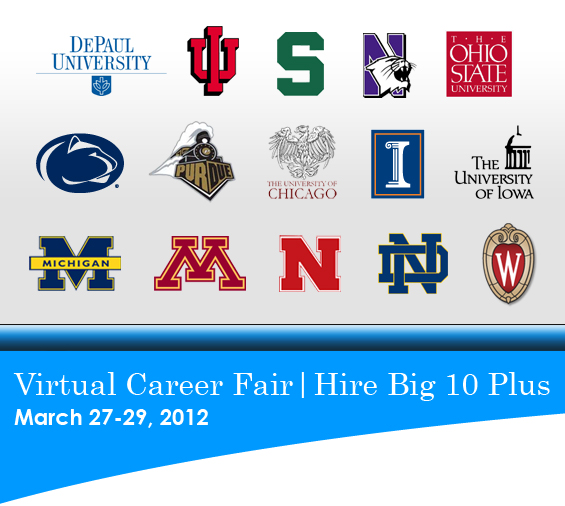 Join the Big Ten Virtual Career Fair