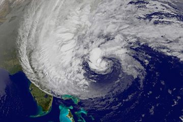 View of Hurricane Sandy on Oct. 30 - livescience.com