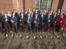 A ceremonial Nebraska Innovation Campus groundbreaking was part of the Nov. 16 announcement on the expanded collaboration between UNL and ConAgra Foods.