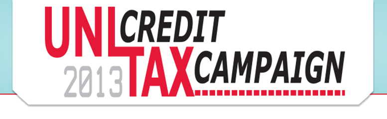 UNL Tax Credit Campaign 2013