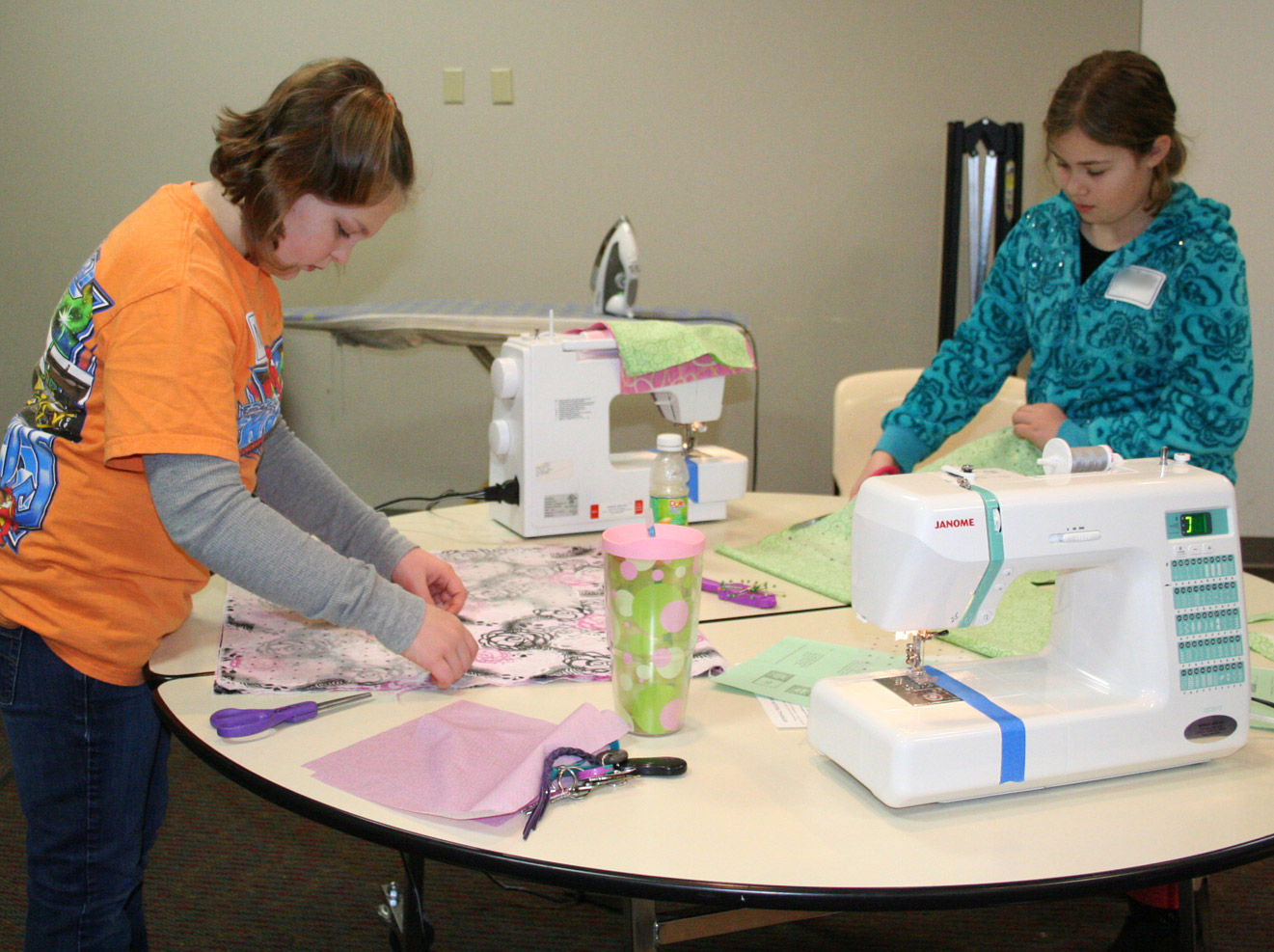 Learn beginning sewing skills and make a pillow at a "Pillow Party" workshop Feb. 23