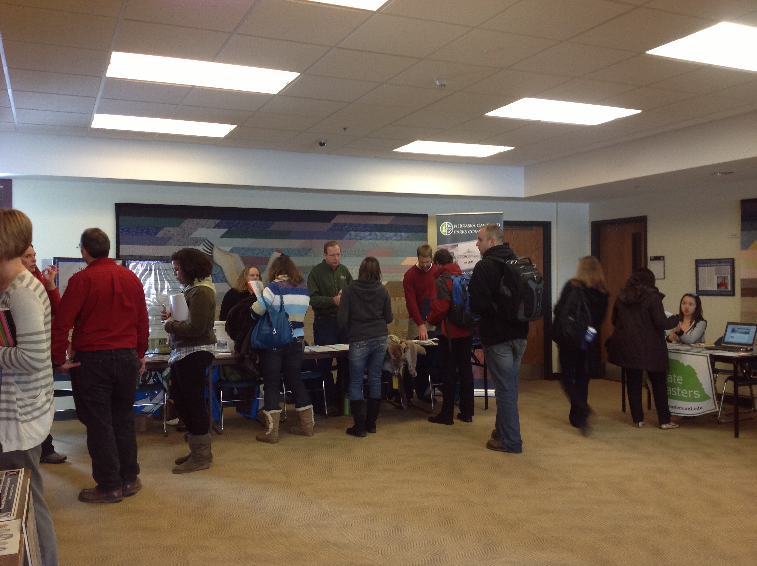 Approximately 130 students attended the SNR Career Information Fair