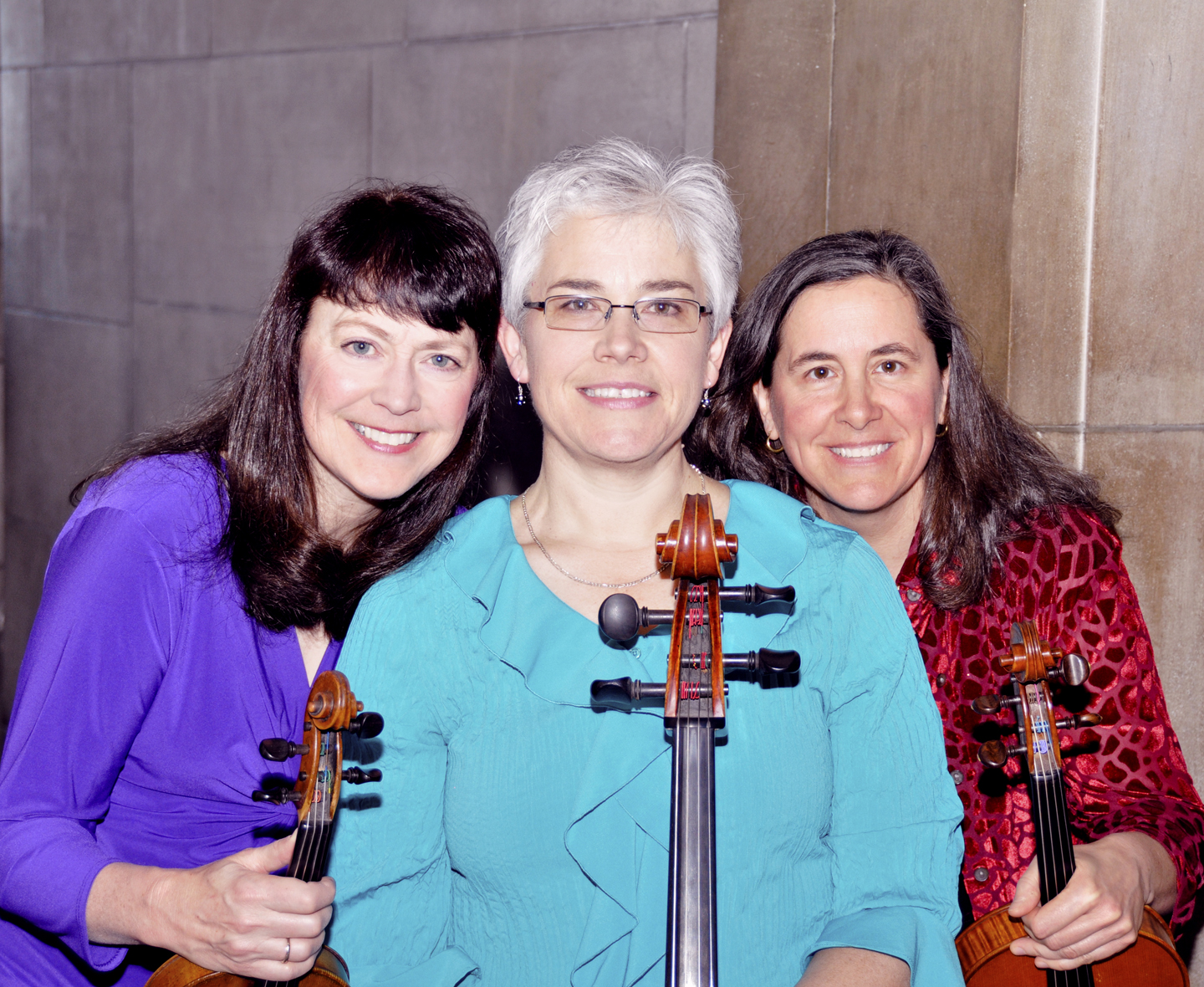 The Concordia Trio includes (from left) Marcia Henry Liebenow, Karen Becker and Leslie Perna.