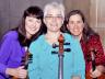 The Concordia Trio includes (from left) Marcia Henry Liebenow, Karen Becker and Leslie Perna.