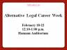 Alternative Legal Career Week: February 18-22