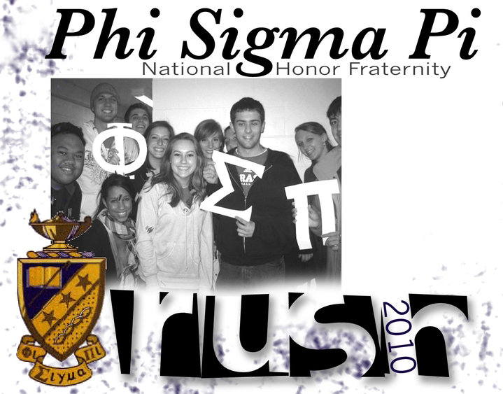 Phi Sigma Pi National Honors Fraternity Info Sessions Announce