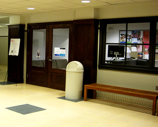 The SRC is located in the basement of Avery Hall