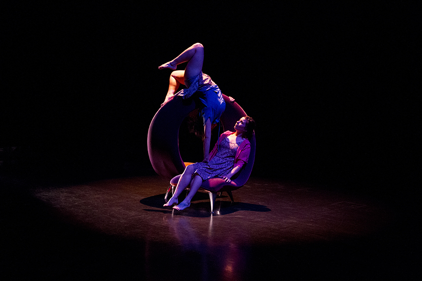 Evenings of Dance will be April 11-14 at the Lied Center's Johnny Carson Theater. This annual dance concert presents new and repertory professional dance works on the UNL students and faculty. Photo by Fred Schneider.
