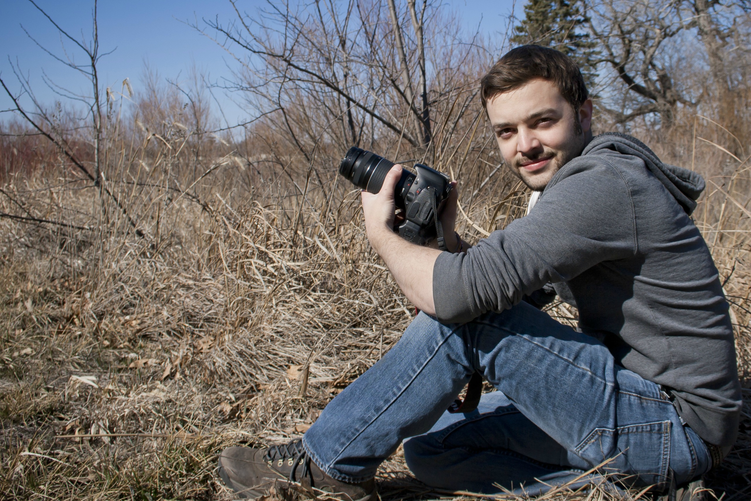 SNR's Nick Manes integrates his love for photography with his natural resources studies.