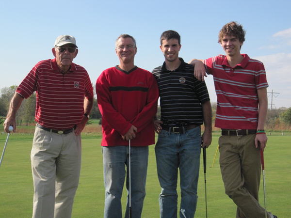 Participants from last year's golf scramble