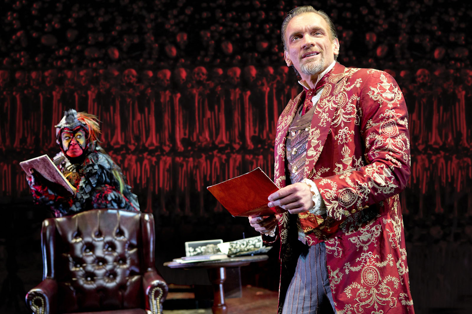 A scene from the theatrical adaptation of C.S. Lewis' "The Screwtape Letters."