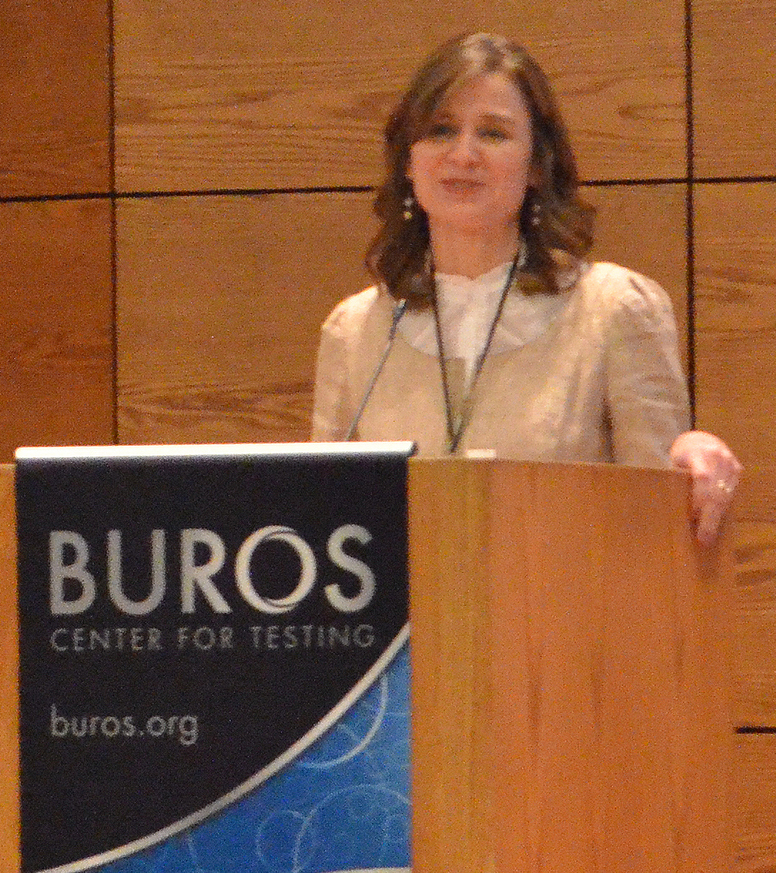 Research Associate Professor Jessica Jonson helped coordinate the Big Issues in Testing Conference.