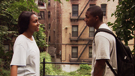 Tashiana Washington and Ty Hickson star in "Gimme The Loot."