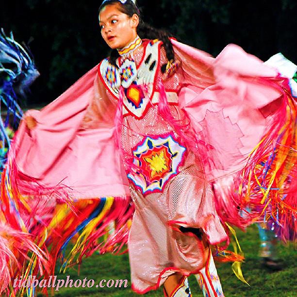 Native American Shawl Dance. (Courtesy Tom Tidball)