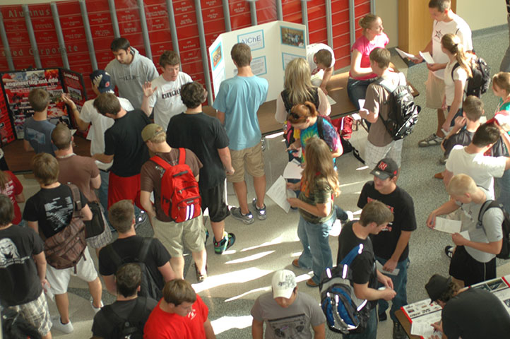 Student Involvement Fair, UNL College of Engineering