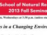 SNR Seminar Series kicks off Sept. 4 with a presentation from Martha Shulski.
