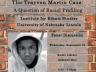 The Trayvon Martin Case: Wednesday Sept. 18 at Bailey Library, Andrews Hall 3:30-5:00pm