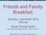 W.H. Thompson Friends and Family Breakfast