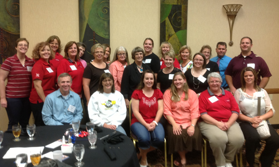 Several Math in the Middle teachers attended the GNMTC on Sept. 29 in Kearney