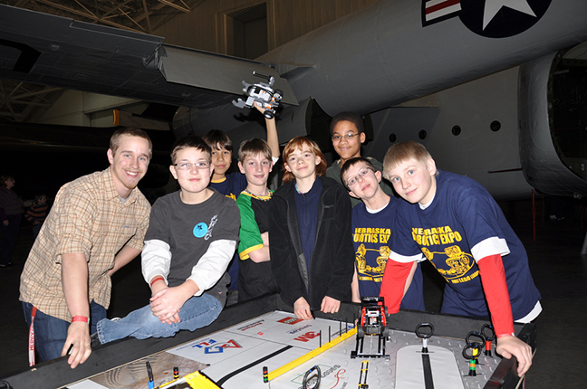 Use your engineering skills to be a robotics mentor for youth.