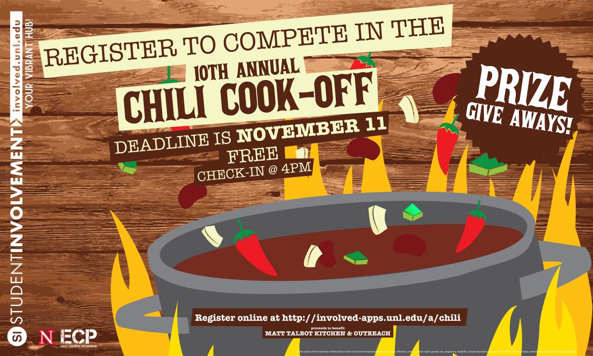 Compete in the biggest Chili Cook-Off of the Year!