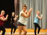 UNL dance students participate in a master class with "Memphis" cast members Jonathan Ragsdale and Jonas Shumpert. Photo courtesy of the Lied Center for Performing Arts.