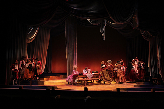 UNL's production of "Candide" took first place in its division in the National Opera Association's Competition. Photo by Doug Smith.