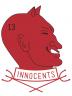 The badge of the Innocents symbolizes the negative influences to be overcome by the Society's actions.