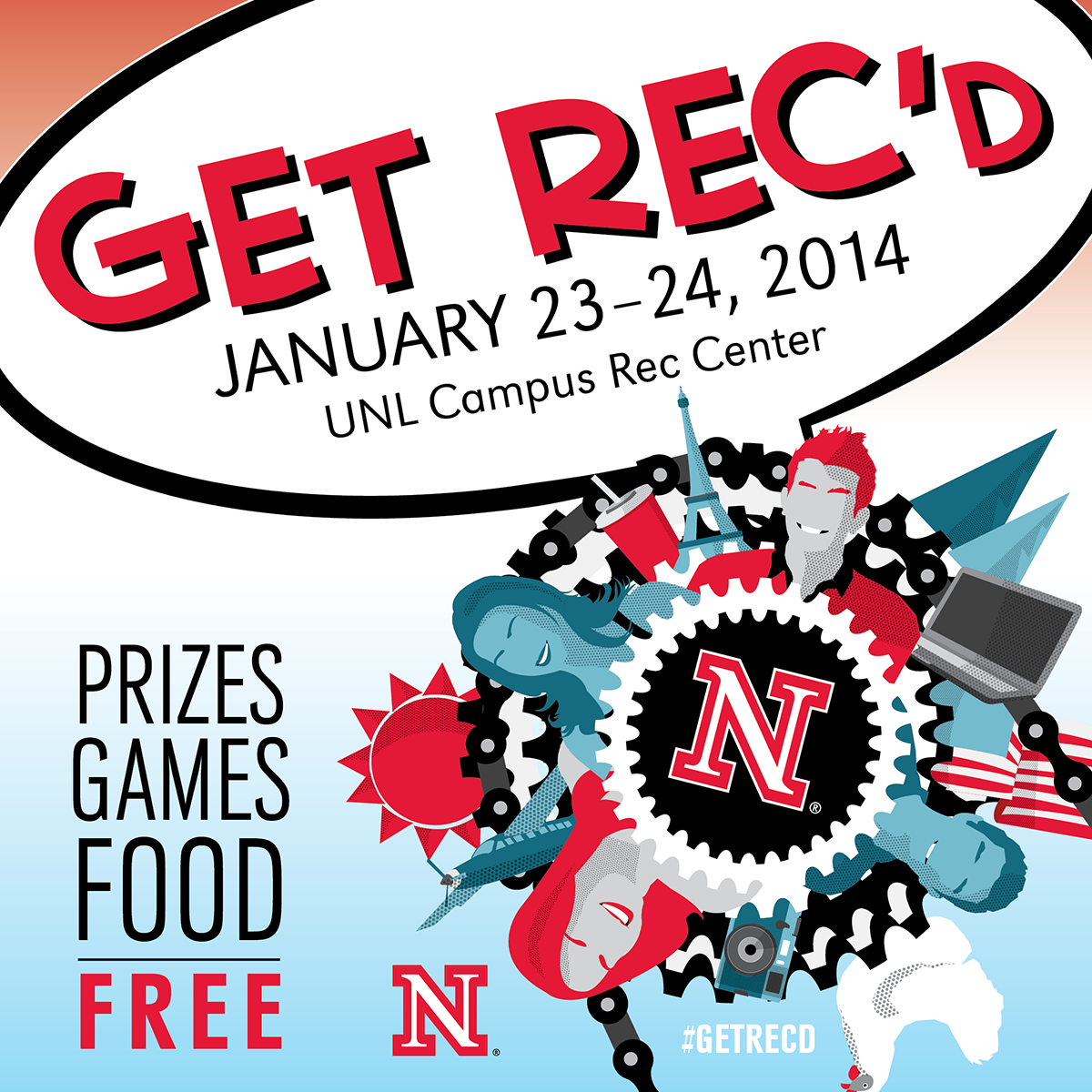 GET REC'd 2014, Jan. 23-24 - UNL Campus Rec