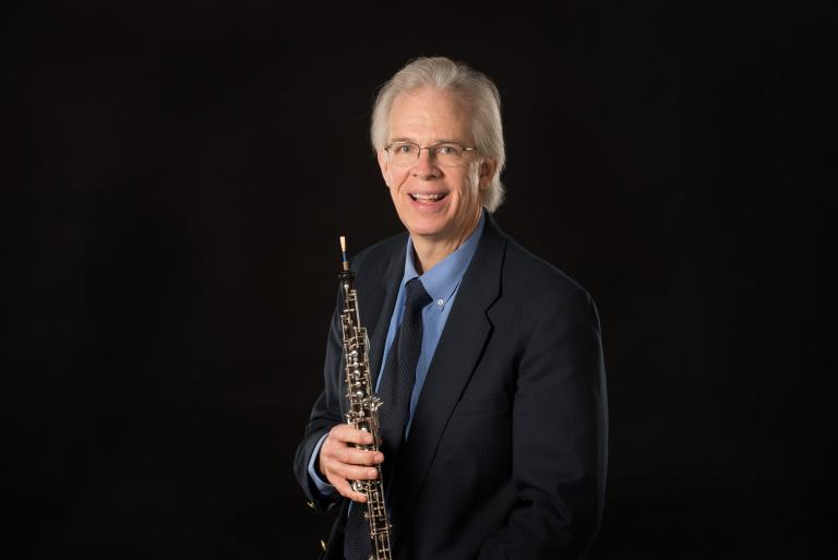 Dr. William McMullen, oboe, and Catherine Herbener, piano, will be presenting a recital of four works for oboe and piano by British composers from the Baroque era to the modern time at 7:30 p.m. on Tuesday, January 21 in Kimball Recital Hall.
