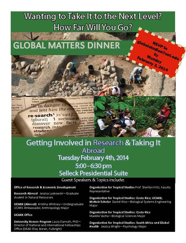 Global Matters Dinner