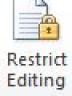 Tips, Tricks & Other Helpful Hints: Restricting editing