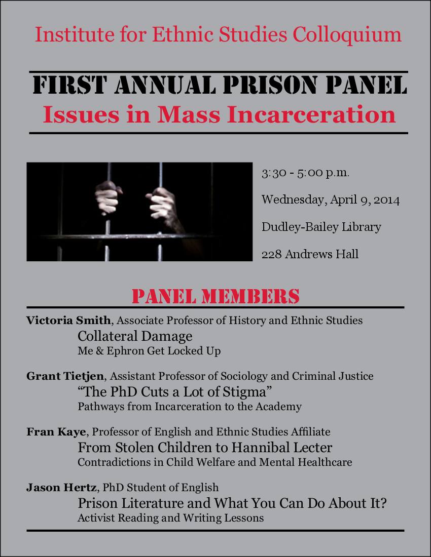 First Annual Prison Panel