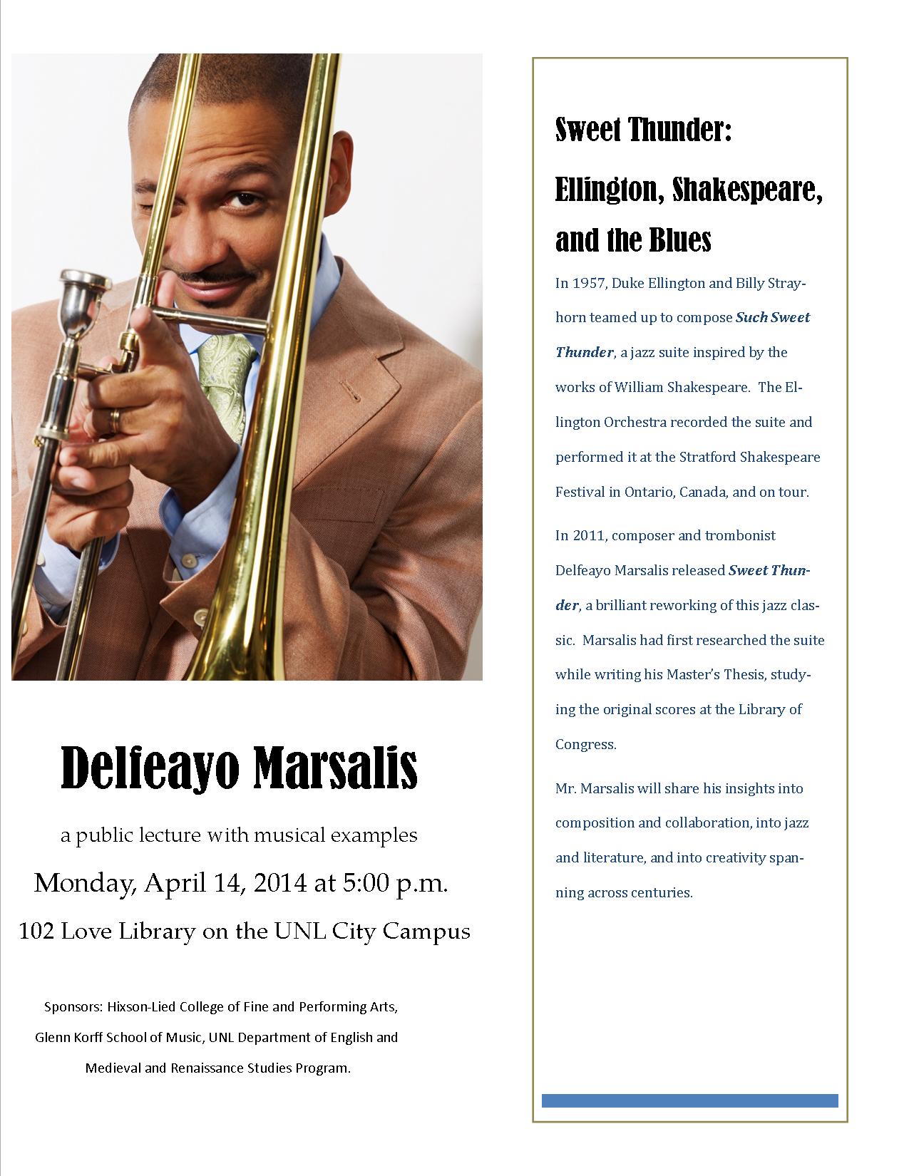 Jazz Trombonist Delfeayo Marsalis